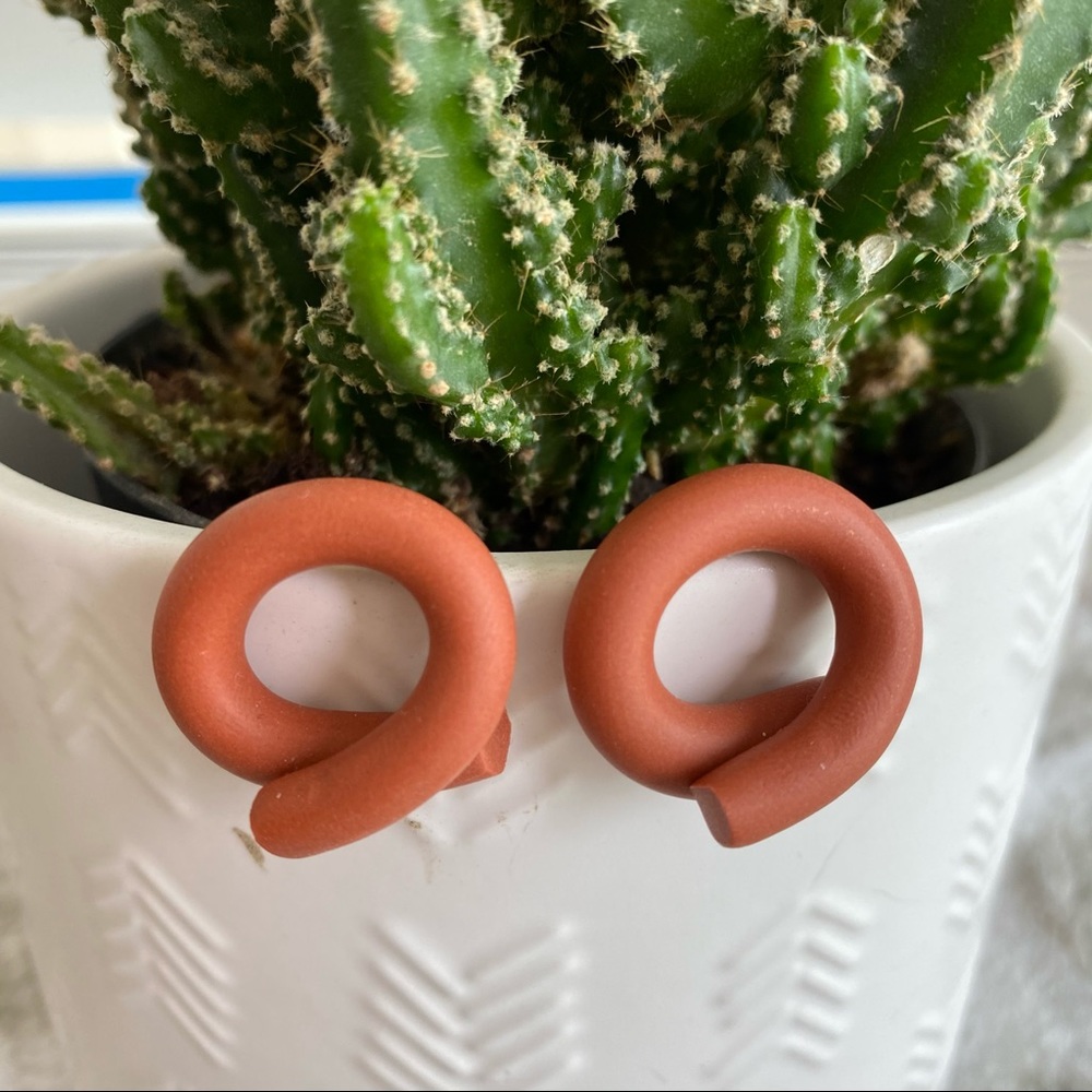 Polymer Clay The Rollie Stud Earrings